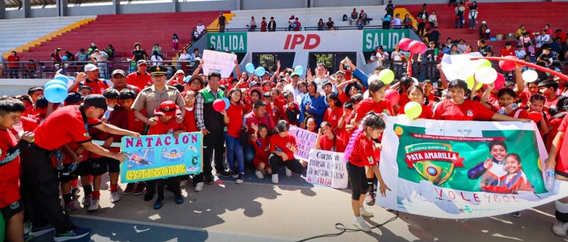 Paucarbamba apuesta por nuevos deportistas