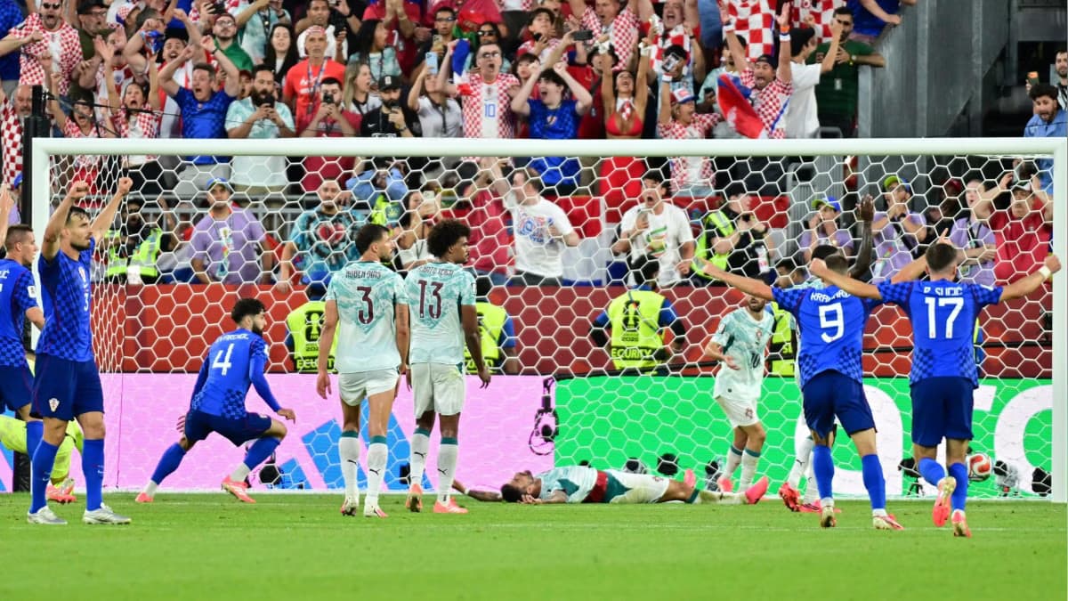 Gol anulado a Croacia en el Mundial 2026: el VAR lo dejó sin empate ante Portugal
