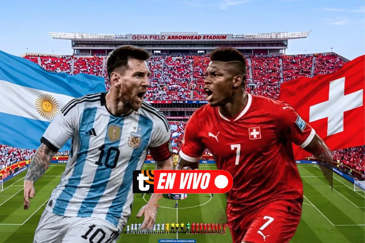 Argentina vs Suiza por cuartos de final del Mundial 2026 este sábado en Kansas City