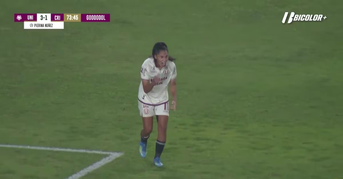 Pierina Núñez brilla con doblete y Universitario se corona en el Apertura 2026 de Liga Femenina
