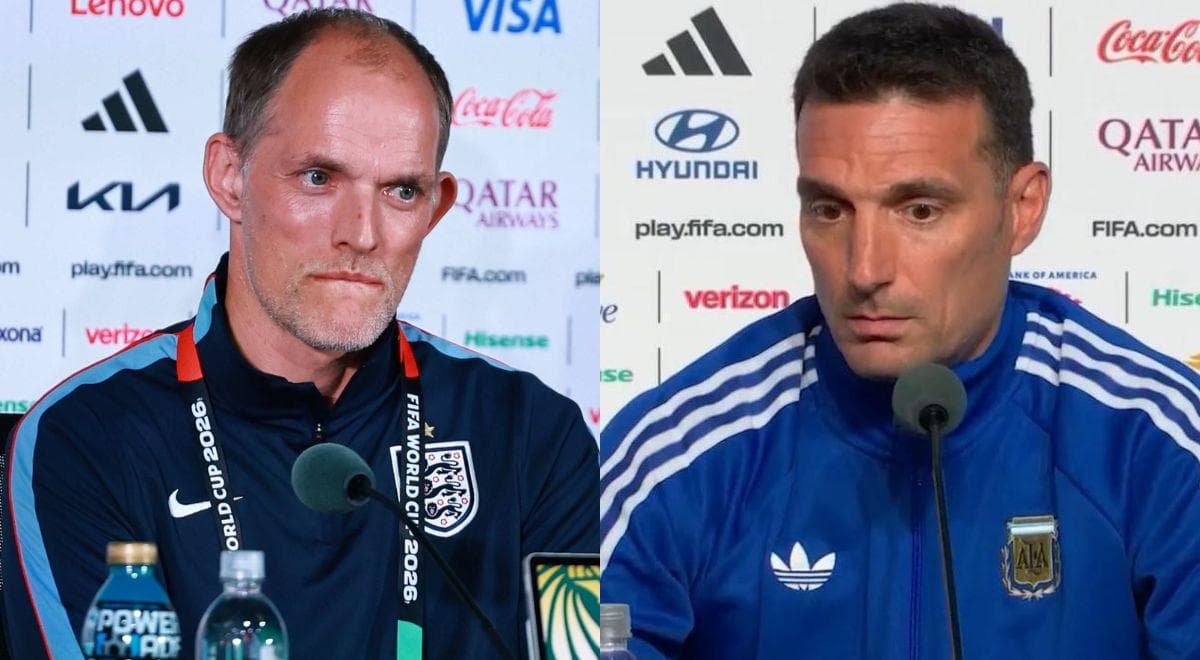 Scaloni y Tuchel coinciden: Argentina vs Inglaterra debe centrarse en lo futbolístico