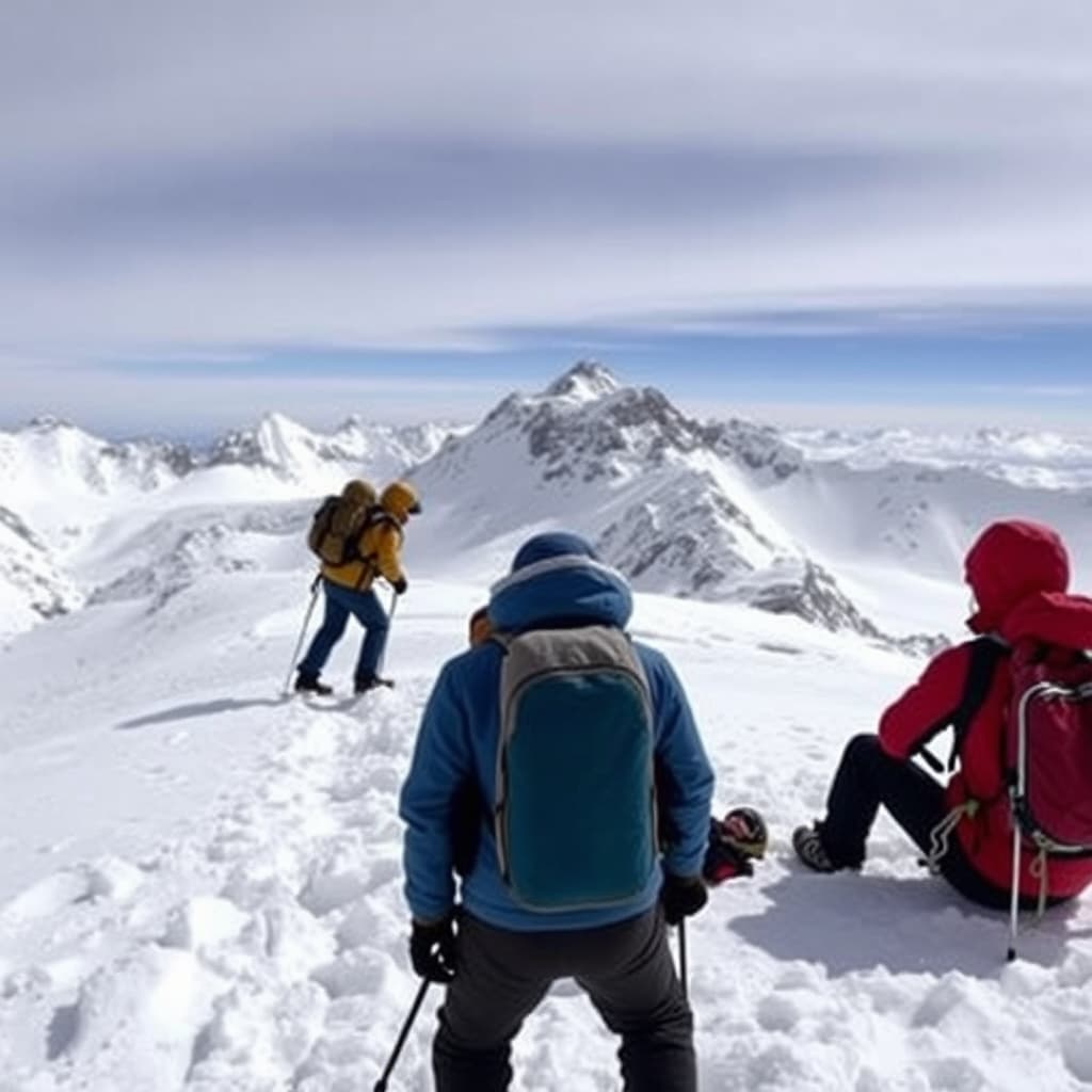 Tres alpinistas españoles resultan heridos tras accidente en el nevado Jirishanca