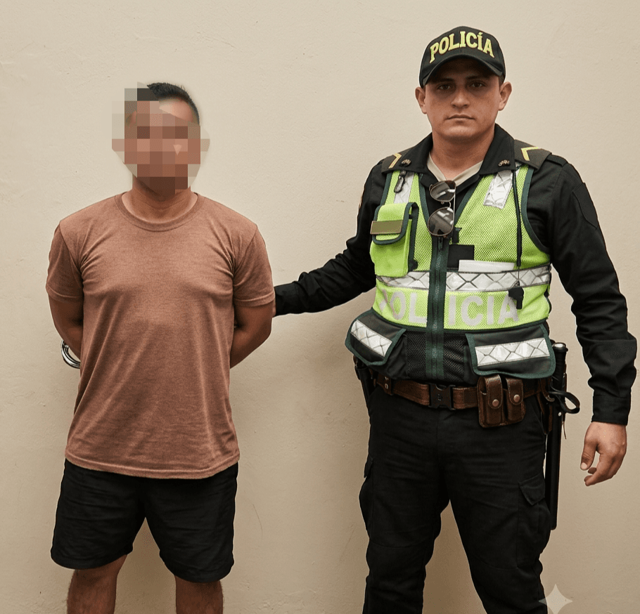 Joven es detenido por presunta estafa durante operativo policial