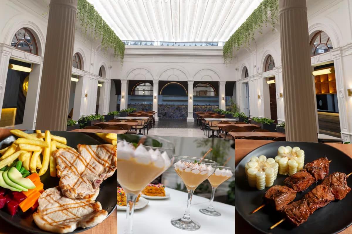 Casona del Jirón de la Unión reabre como patio gastronómico Casa Unión