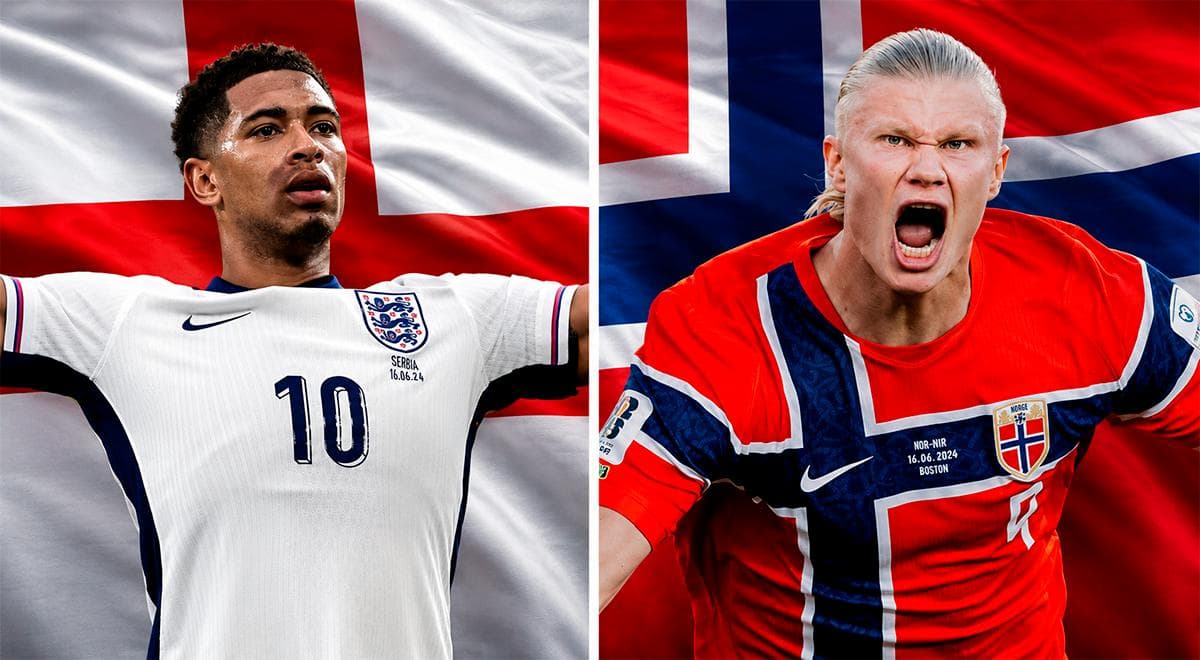 Mundial 2026: Noruega vs Inglaterra por octavos de final, con Haaland y Bellingham