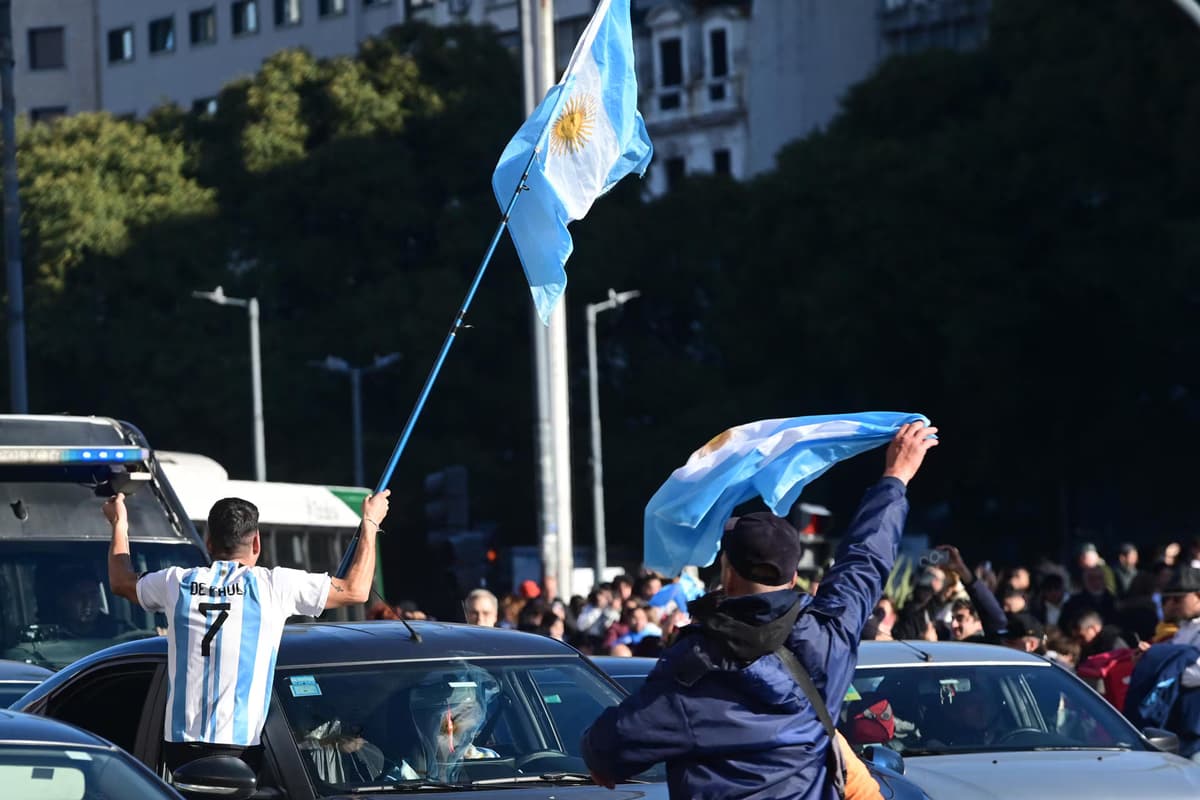 Un hombre muere durante los festejos por el triunfo de Argentina ante Egipto en el Mundial