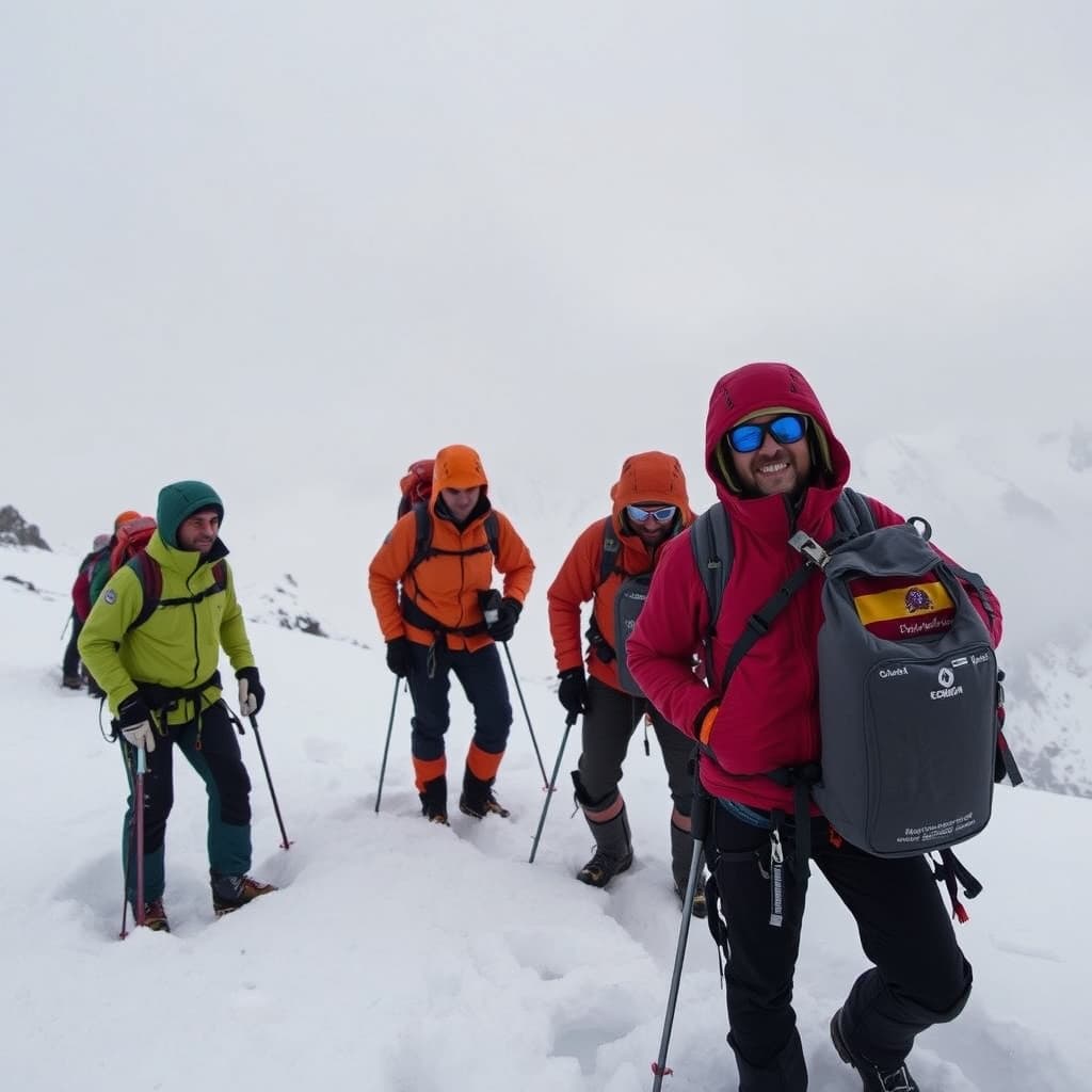 Huánuco: tres alpinistas españoles resultan heridos tras accidente en nevado Jirishanca