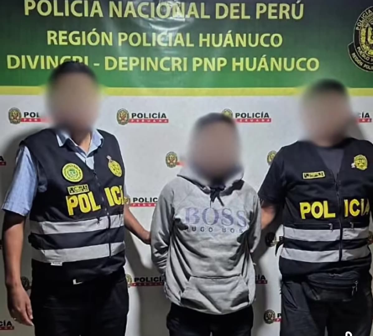 Dircote captura a "Macario" en Churubamba por orden judicial de alcance nacional