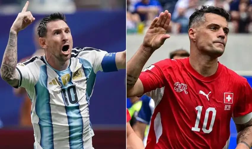 Argentina y Suiza chocan en cuartos