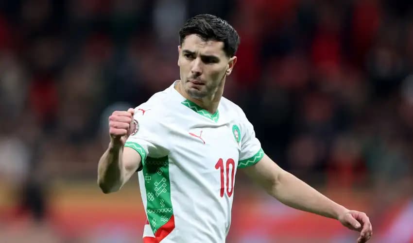 Brahim reaccionó con humor al incidente