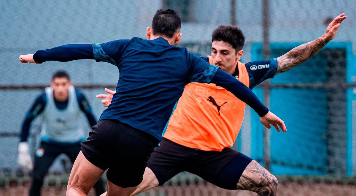 Juan Manuel Cuesta, el refuerzo de 850 mil euros, entrena con Sporting Cristal junto a Hernán Barcos