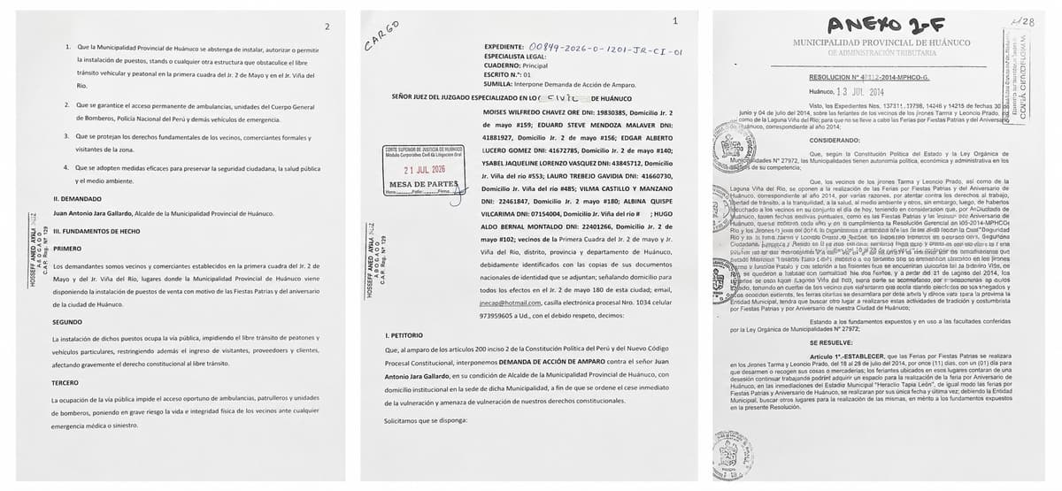 Nueva acción de amparo: Vecinos llevan a la justicia la disputa por la feria en Viña del Río