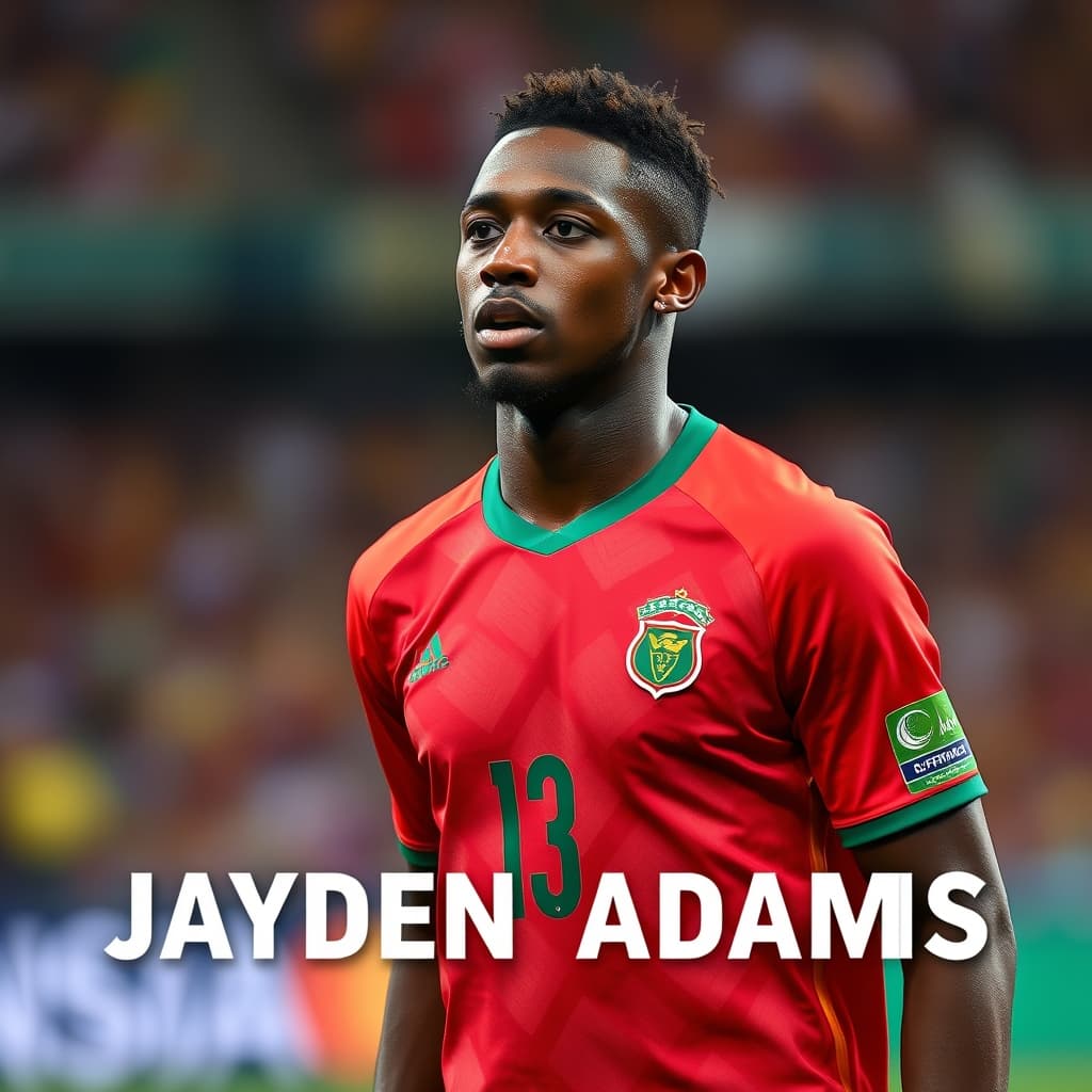 Futbolista Jayden Adams, mundialista con Sudáfrica, es hallado muerto a los 25 años
