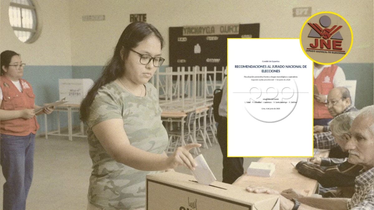 Elecciones 2026: Comité de Expertos identificó riesgos tecnológicos y operativos para la segunda vuelta