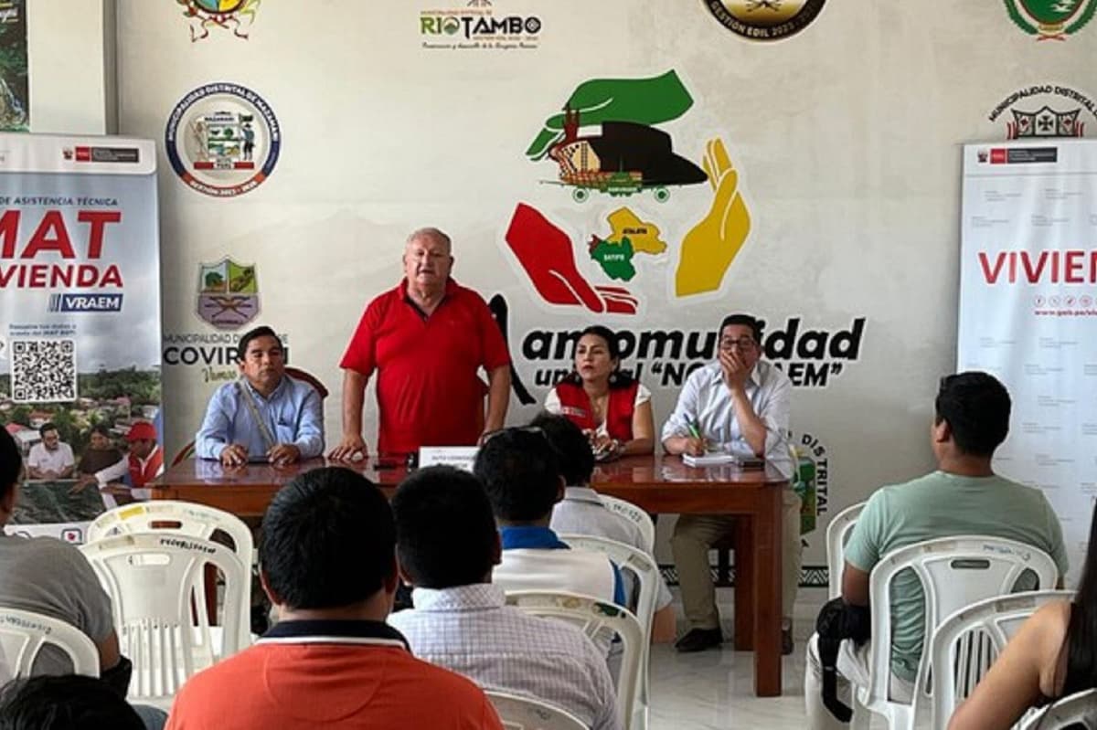 PCM fortalece capacidades técnicas de municipalidades del Norvraem para mejorar barrios