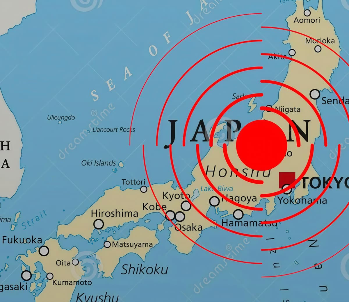 Más de cien réplicas mantienen en alerta a Japón tras devastador terremoto
