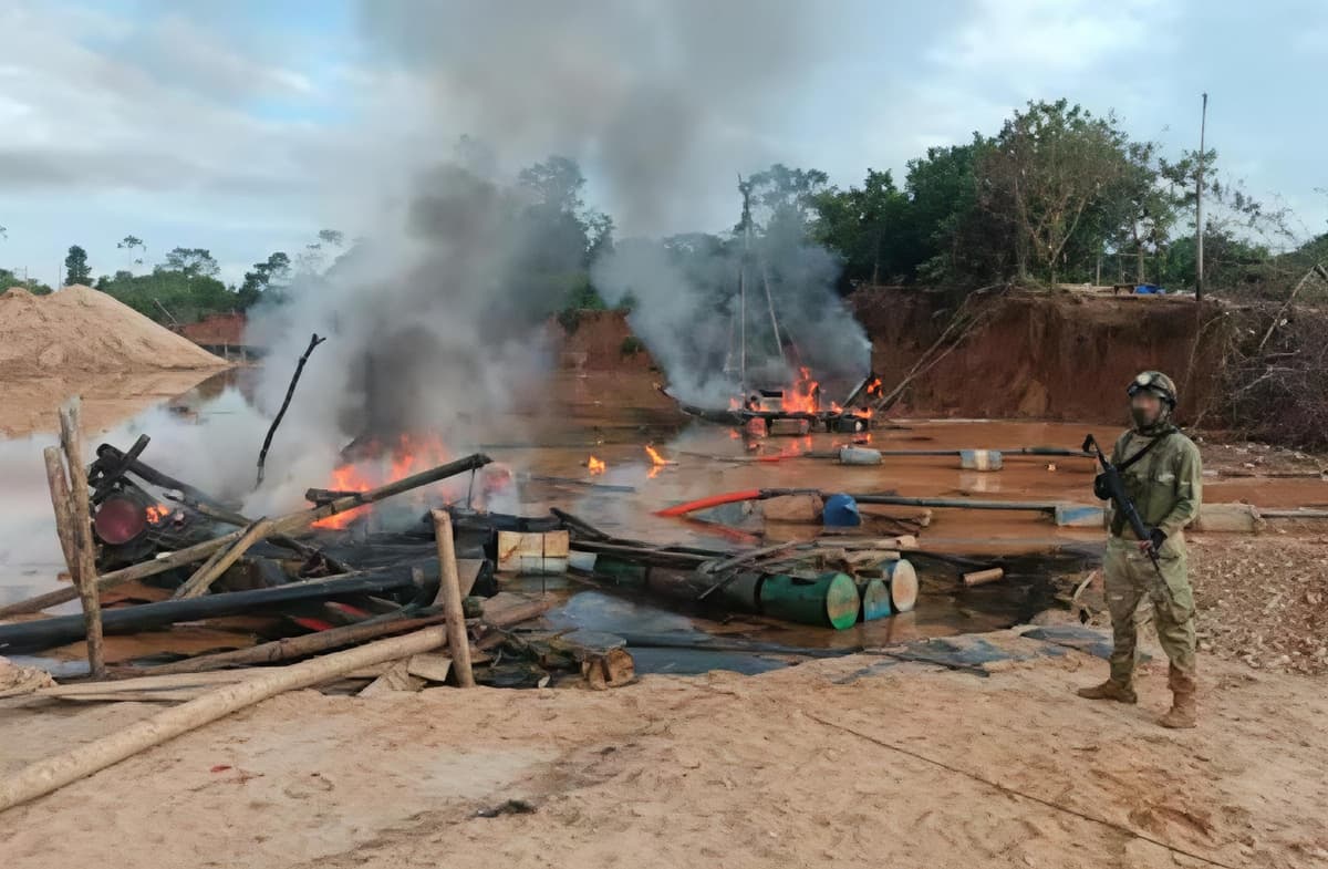 Golpe millonario a la minería ilegal en Madre de Dios