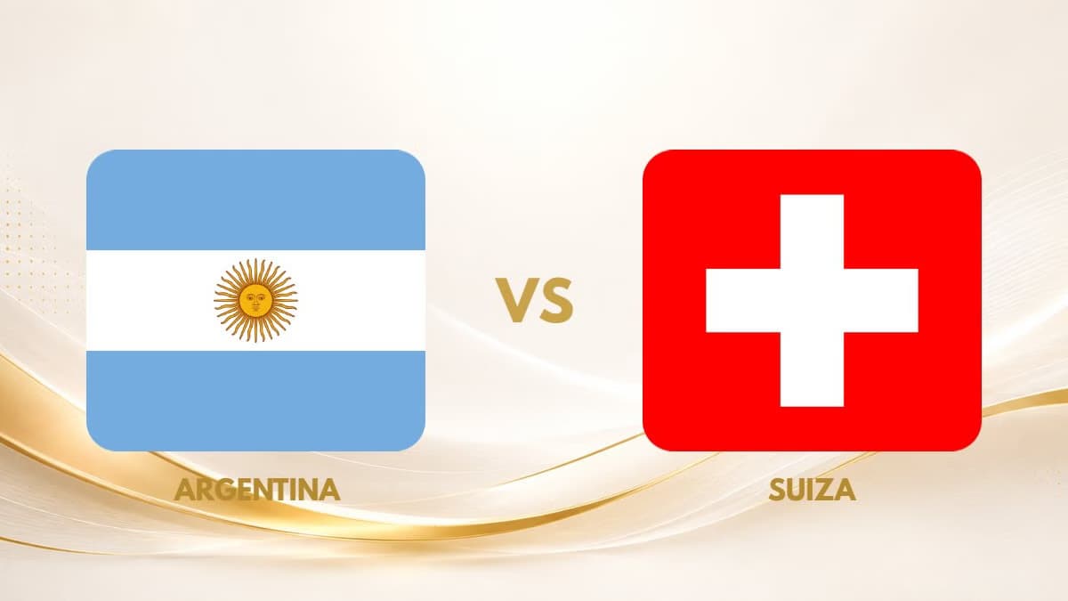 Argentina vs Suiza EN VIVO: horarios y canales para los cuartos del Mundial 2026