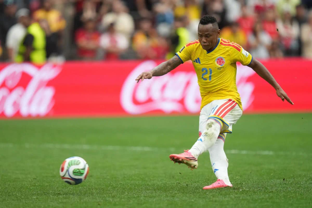 Colombia rechaza amenazas de muerte contra futbolista Campaz tras fallar gol ante Suiza