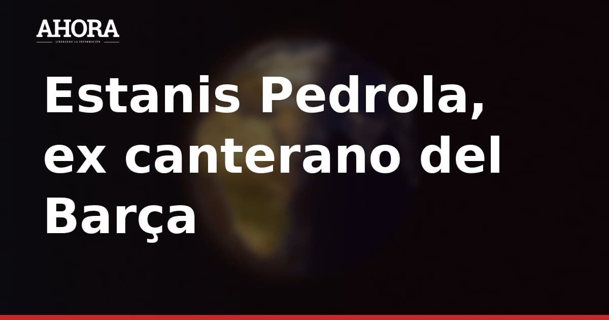 Estanis Pedrola, ex canterano del Barça, ficha por el Real Oviedo