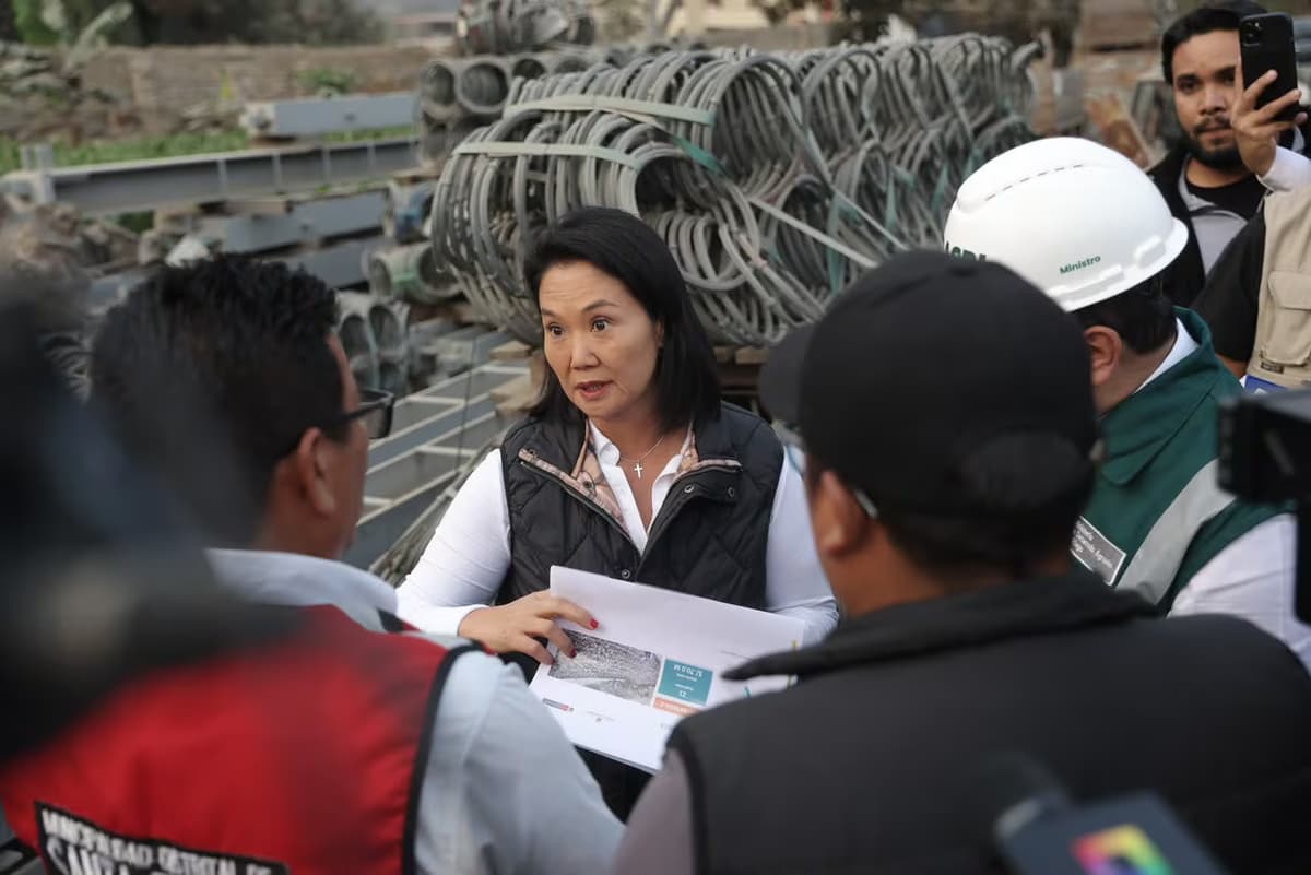 Keiko Fujimori: “La negligencia que hubo en los últimos años fue terrible”