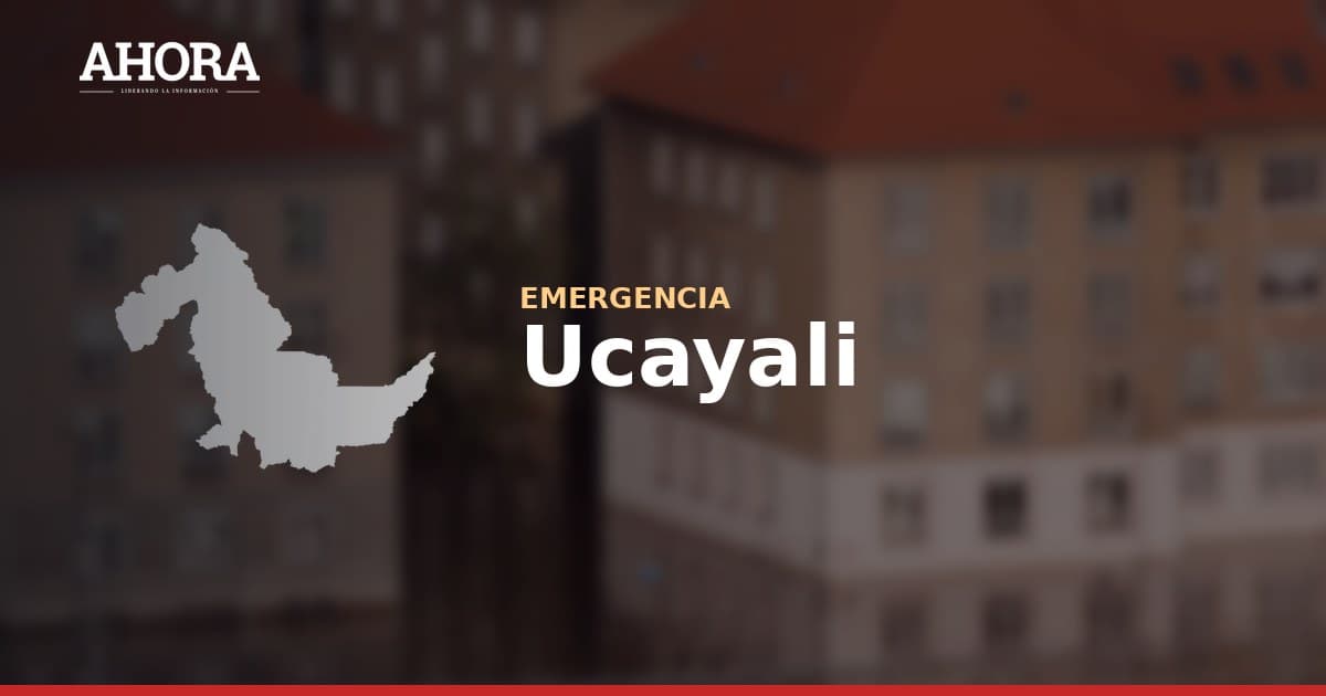 Friaje provoca lluvias persistentes y aniegos en Pucallpa y Coronel Portillo