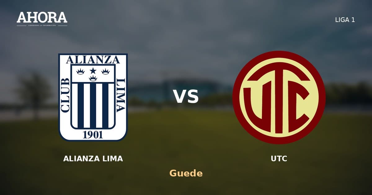 Guede define al reemplazo de Marco Huamán para el partido de Alianza Lima vs UTC