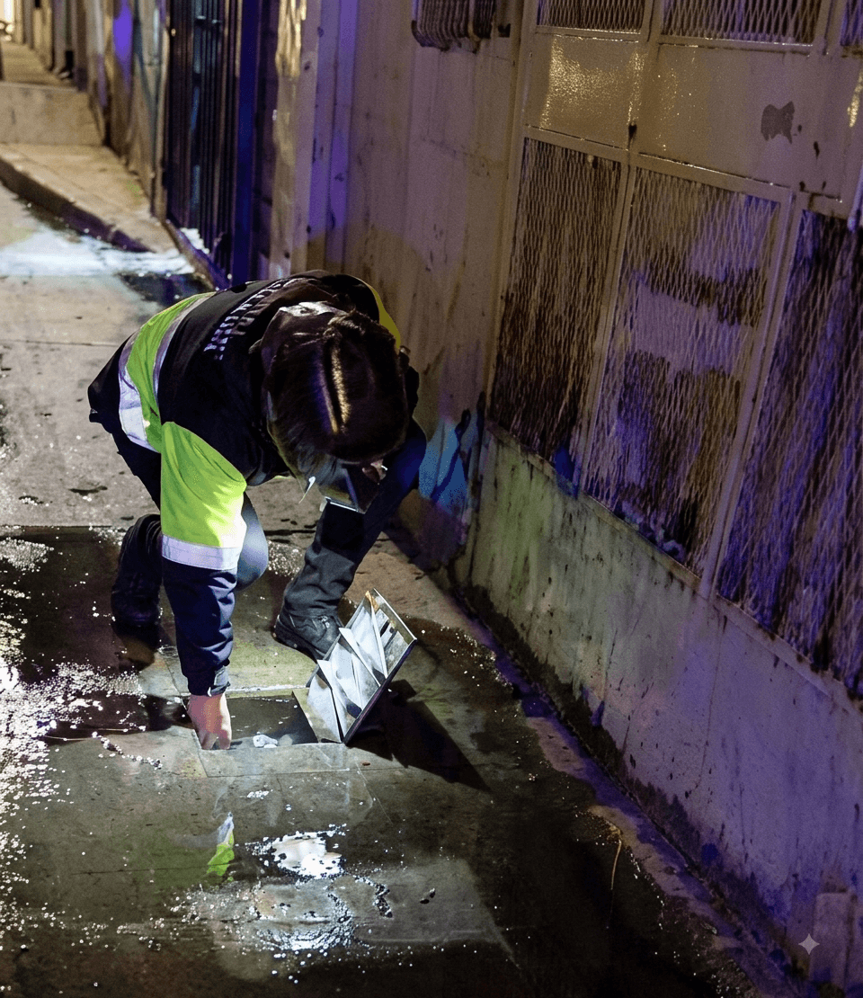 Intervienen a dos sospechosos por hurto de medidores de agua en Pillco Marca