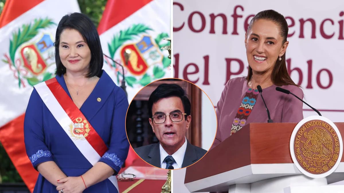 Canciller Espá compara a Claudia Sheinbaum con Keiko Fujimori y espera normalizar vínculos con México