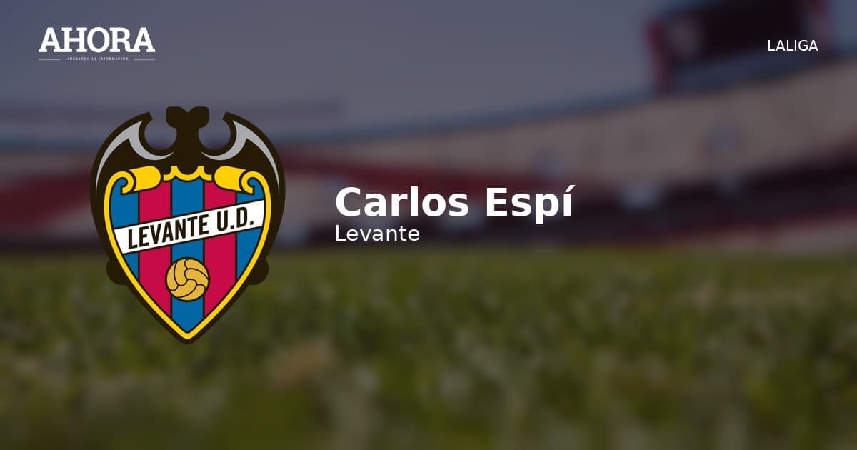 Carlos Espí se despide del Levante tras fichar por el Real Madrid