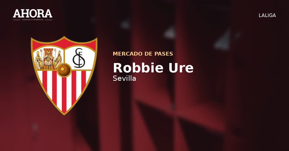 Sevilla acelera el fichaje de Robbie Ure, goleador escocés de la liga sueca