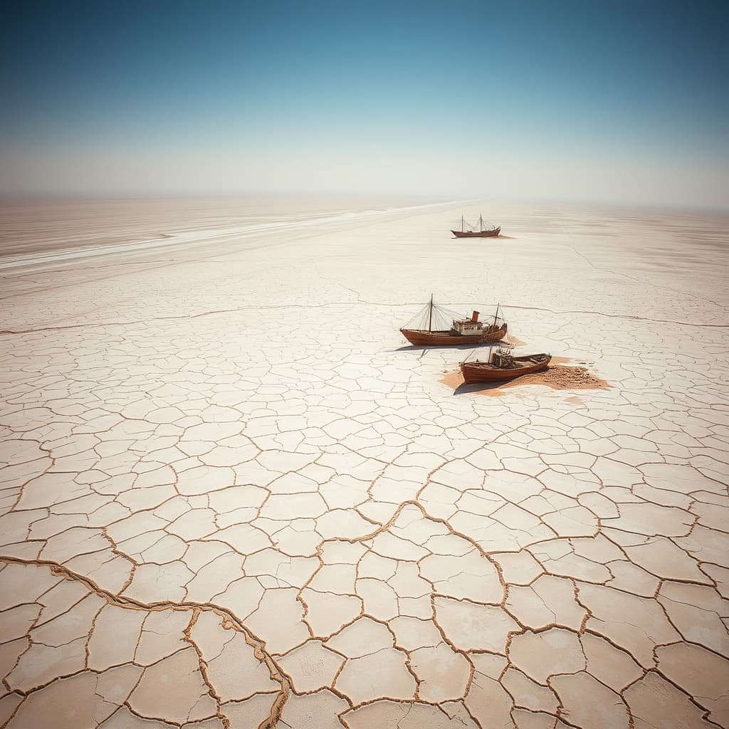 El desvío soviético de dos ríos que convirtió un lago en un desierto de 62.000 km2