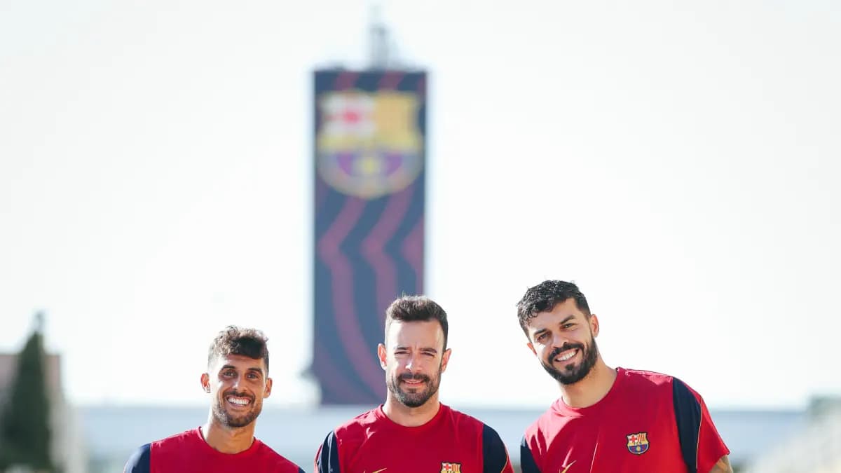 El Barça de fútbol sala repite capitanes para la temporada 2026-27