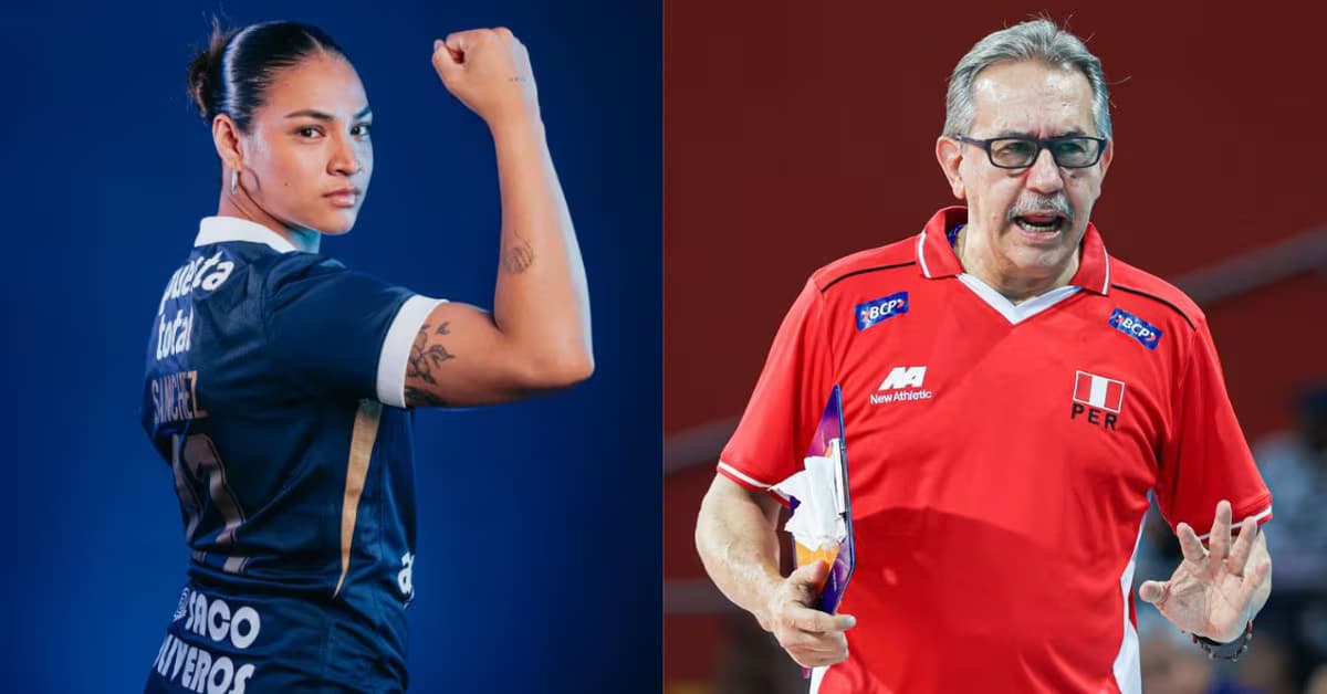 Esmeralda Sánchez reveló que dejó la selección peruana de vóley por declaraciones de Antonio Rizola: “Afecta la armonía”