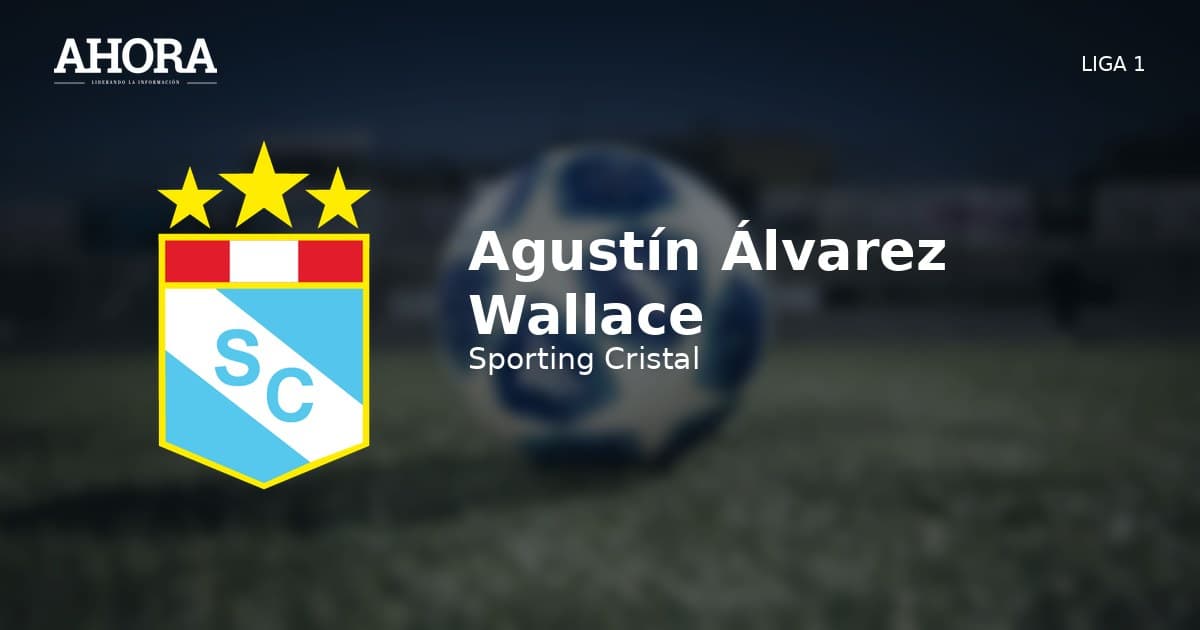 Agustín Álvarez Wallace: la presión en Sporting Cristal y su reto al llegar al fútbol peruano