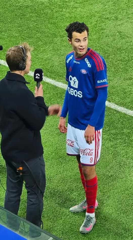 Gabriel Rajkovic, de 15 años, bate récord de Haaland como goleador más joven de Noruega