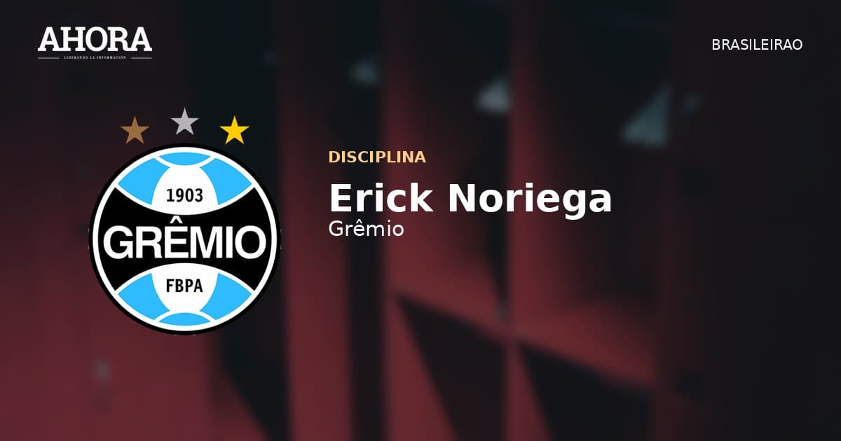 Erick Noriega: Conmebol sanciona con 4 fechas y multa al peruano de Gremio