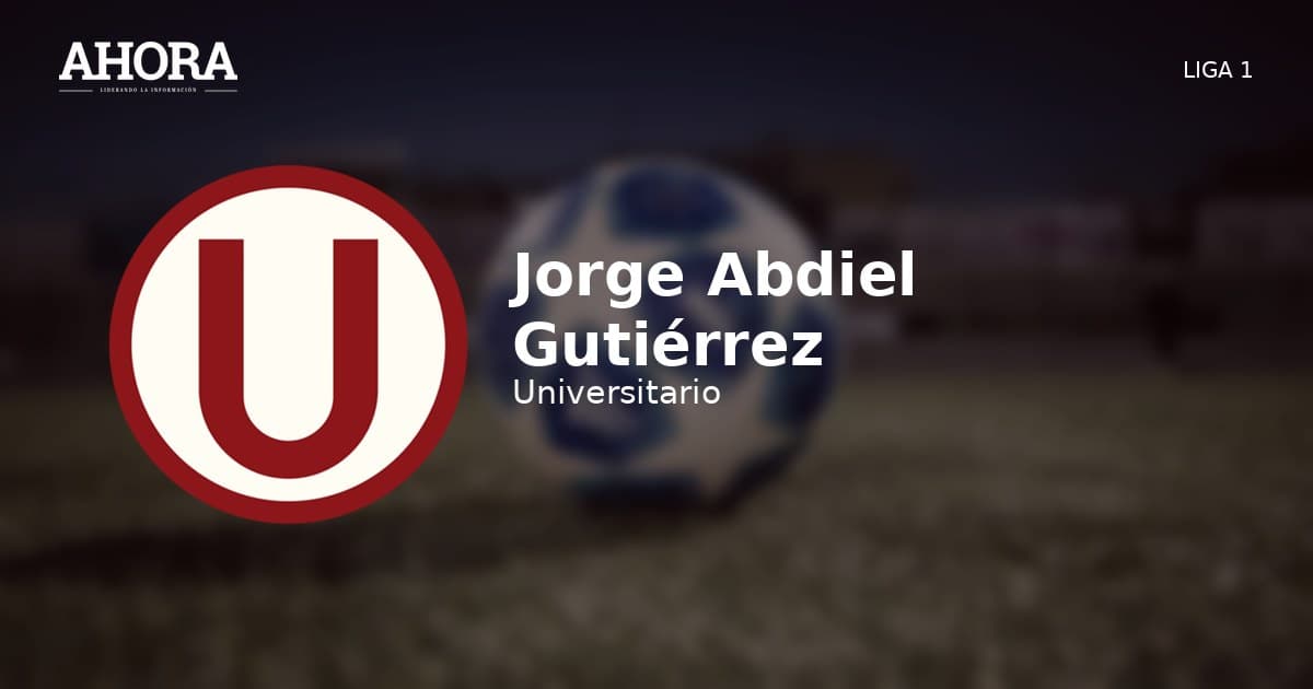 Jorge Abdiel Gutiérrez llegó a Lima para firmar por Universitario: "Feliz de estar acá"