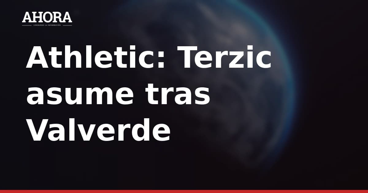 Athletic: Terzic asume tras Valverde y el club silencia las salidas de Lezama