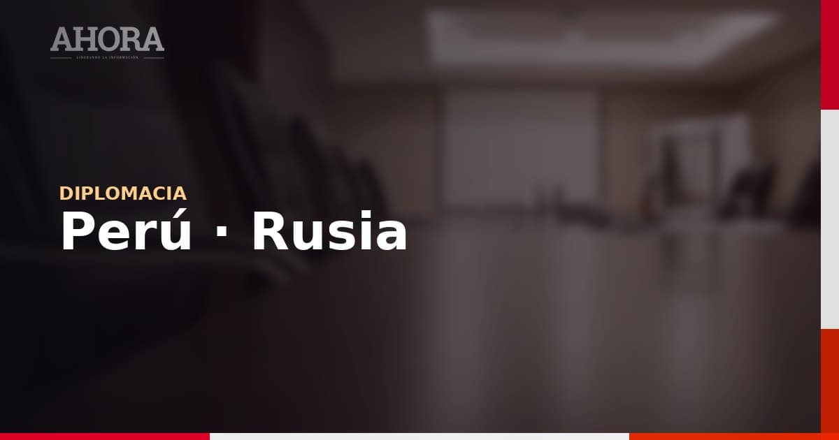 Cancillería convoca a embajador ruso por peruanos retenidos en Rusia