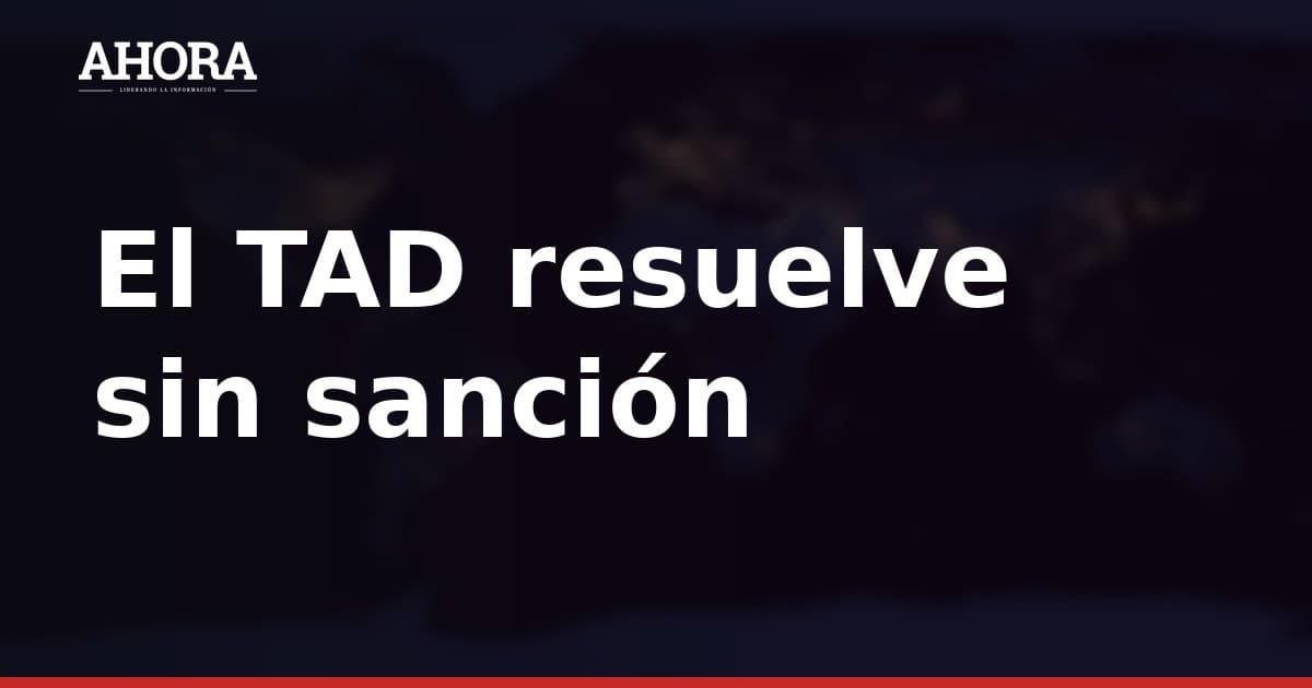 El TAD resuelve sin sanción el expediente a Javier Tebas