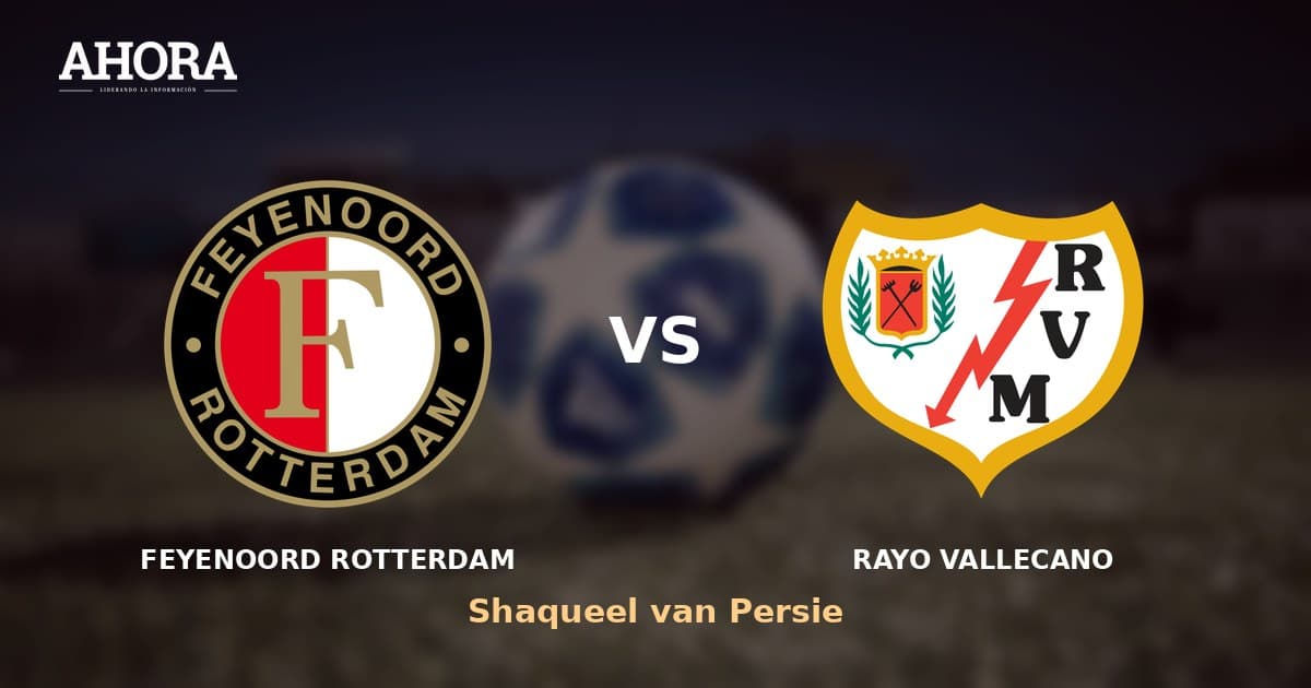Shaqueel van Persie marca un golazo en el amistoso Feyenoord vs. Rayo Vallecano