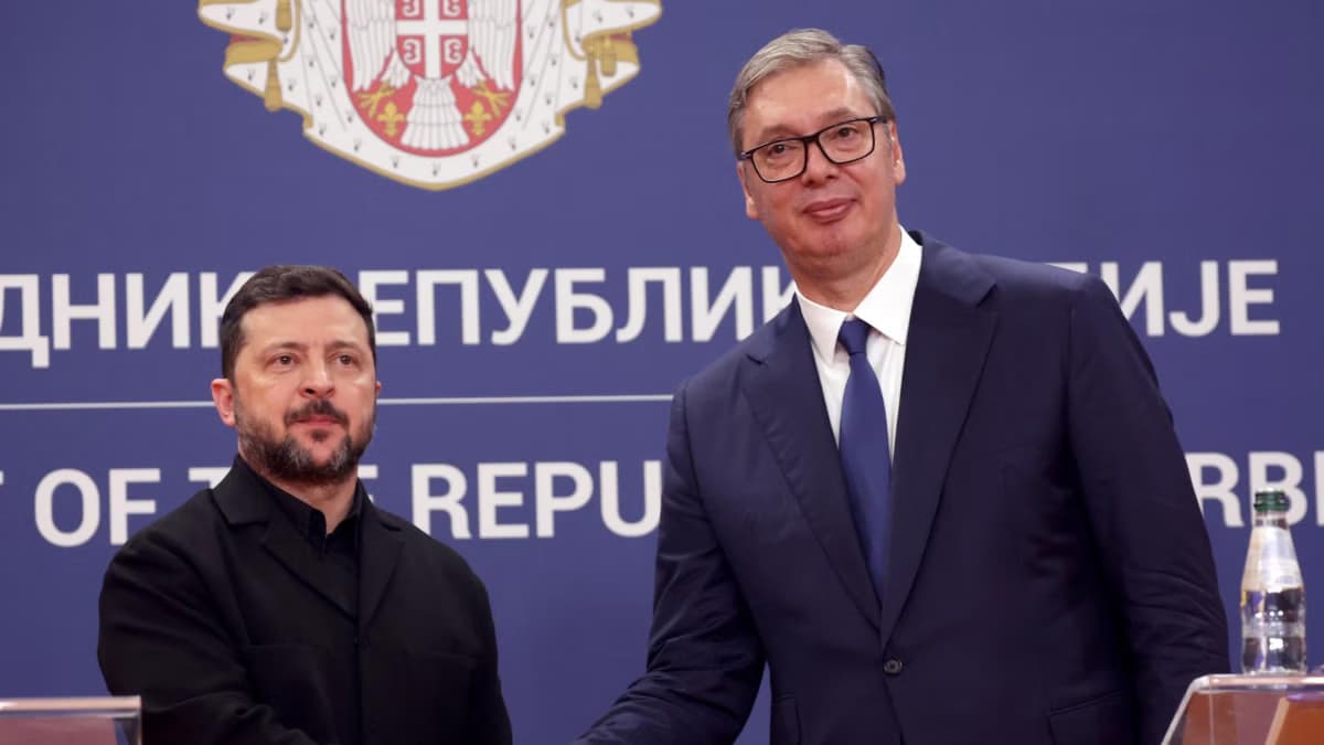 Zelenski visita por primera vez Serbia, aliada tradicional de Rusia y candidata a ingresar en la UE
