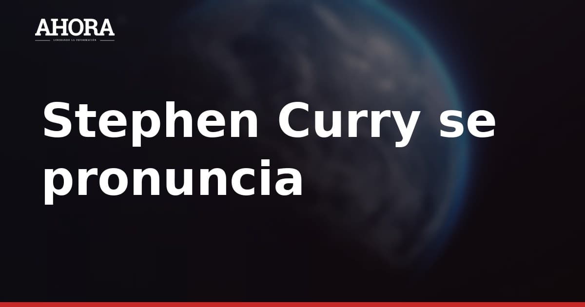 Stephen Curry se pronuncia sobre el fichaje de LeBron James por los 76ers
