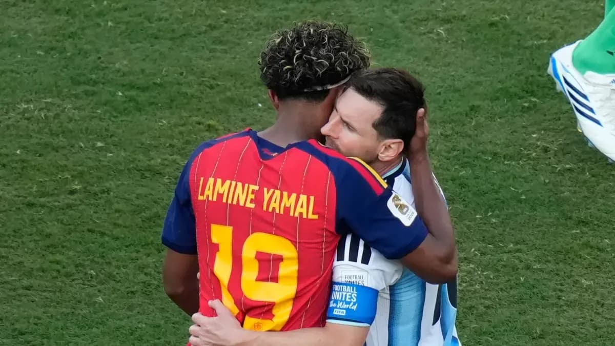 Lamine Yamal reveló qué le dijo a Messi tras la final del Mundial 2026