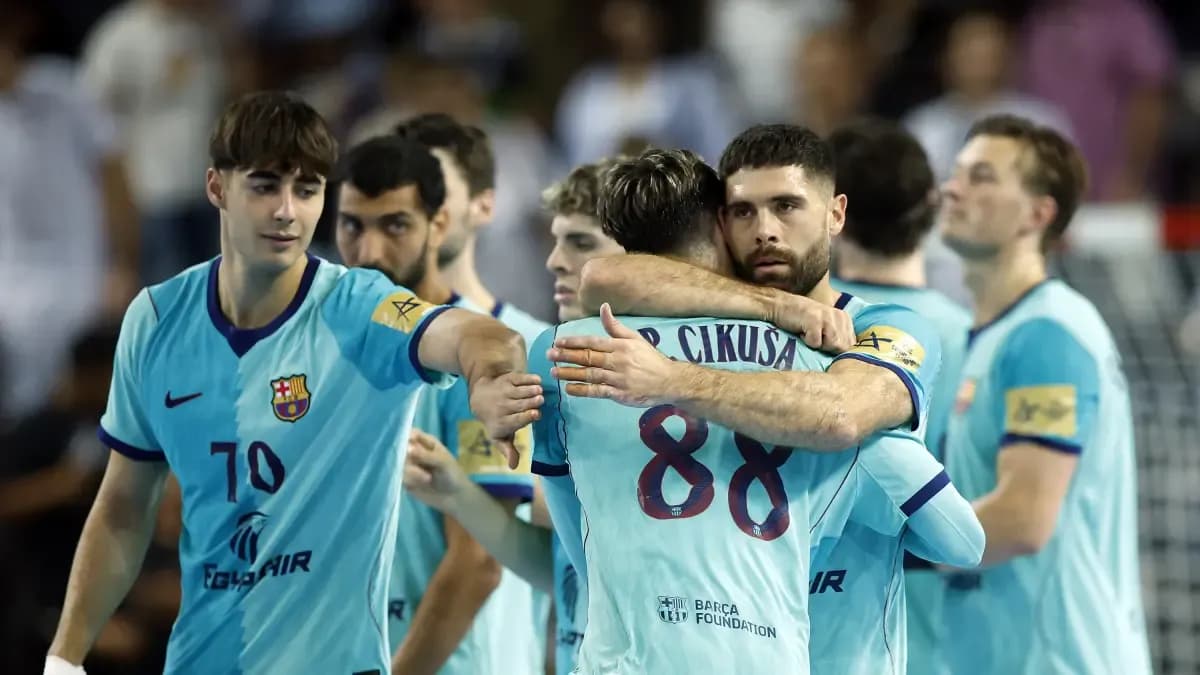 El Barça gana en Montpellier (27-28) y lidera su grupo en la Champions de balonmano