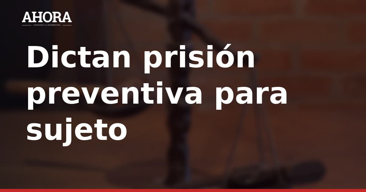 Prisión preventiva para sujeto sindicado de abusar de un varón con discapacidad en Huánuco