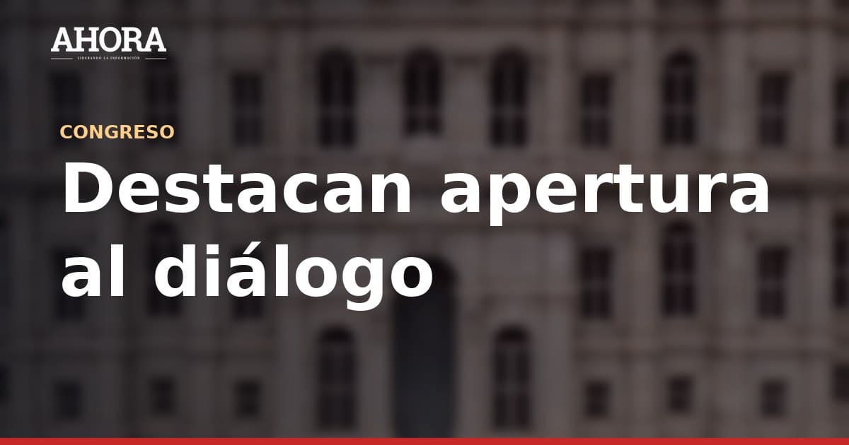 Premier Galarreta destaca apertura al diálogo por facultades legislativas