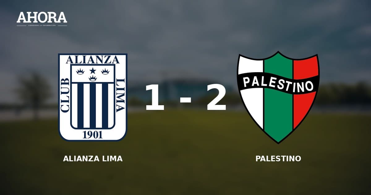 Alianza Lima cayó 2-1 ante Palestino en amistoso y Guede prioriza minutos