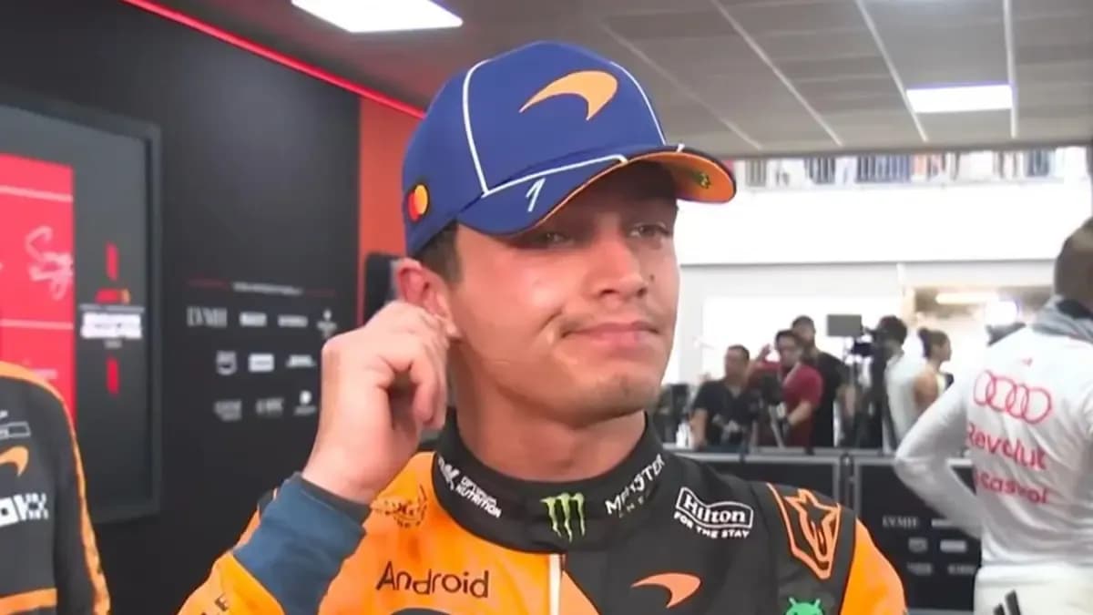 Norris choca con Piastri en la Sprint de Singapur y McLaren pierde puntos clave